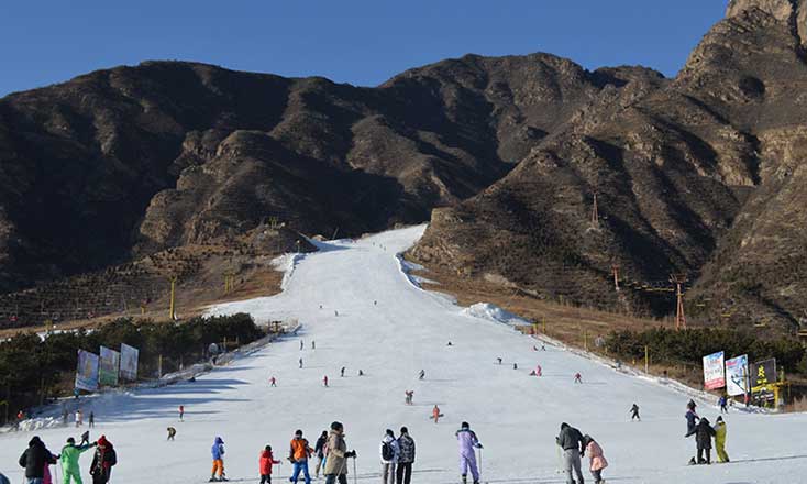 石京龙滑雪场雪道